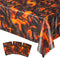 Blue Orchards Lava Table Covers - Pack of 3 - 54"x108" XL for Luau Party, Volcano Birthday, Dinosaur Theme
