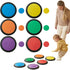 Sensory Stepping Stones for Kids Pack of 6, Classic Colors Autism-Friendly Balance