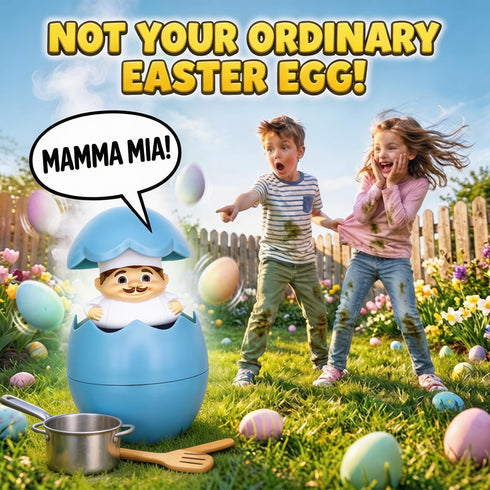 Egg Pops Talking Easter Egg Toy - Figure Pops Up & Plays Sounds, Easter Basket Stuffers for Teens - Interactive Kids