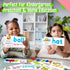 82PCS 30 52 2 3 CVC & CVCC, CCVC Words Builders, Double-Sided Cards & Wooden Lowercase Letters, Levels See & Spell
