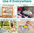 Baby Diaper Caddy Organizer for Boy or Girl, Large Nursery Storage Bin Basket for Changing Table and Car
