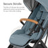 V3 UPPAbaby Bumper Bar for Minu Stroller - Quick Attachment - Folds with Stroller - Sand