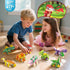12 Packs 417 Set LINAYE Dinosaur Party Favors for Kids - PCS Mini Dinosaur Building Blocks Toys for Boys Kids Easter