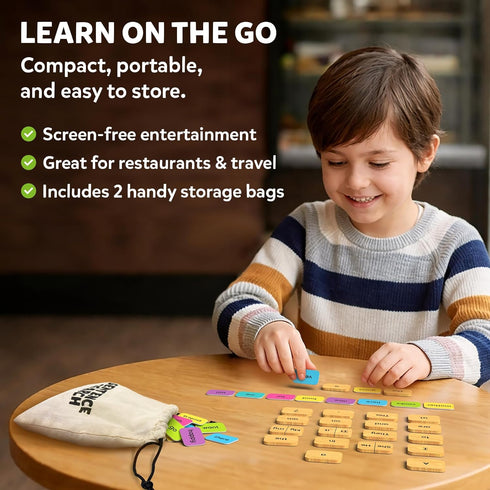 120+ (1.3 1 Inches), 5, 6, 7, 8 Skillmatics Educational Board Game - Sentence Search, Fun Learning Toys and Games
