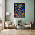 Bgraamiens 1000 Pieces Alien Land Rectangle Puzzle - Fun Graffiti Colorful Jigsaw for Adults and Kids