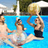 20 Pcs Inflatable Glitter Beach Ball, 24 Inch and 16 Inch Clear Beach Balls for Kids Adults Outdoor Summer Birthday