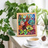 500 16.5'' 16.5'' Mocfesk Wooden Puzzles for Adults, Stained Glass Succulent Puzzles Pieces, Unique Shaped Jigsaw