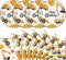 KFJBPB 40 Pcs Construction Plates and Napkins Party Supplies, Construction Birthday Party Decorations