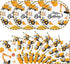 KFJBPB 40 Pcs Construction Plates and Napkins Party Supplies, Construction Birthday Party Decorations