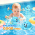 Toyjolka 4 Rings,150 6-12 12-18 1-5 Octopus Bath Toys for Toddlers| Rechargeable Automatic Sprinkler Water Toys