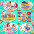 Erosbon 135pcs 3-5 4-8-12, Party Favors for Kids Fidget Toys Easter Eggs Fillers Birthday Gift Treasure Box Toy Prizes