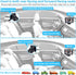 Rohent 5-Inch 1080P, Baby Car Camera - HD Night Vision, Easy Install, Rear & Forward-Facing Seat Camera, USB Powered