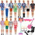 EuTengHao 44Pcs Doll Clothes for 12 Inch Boy Dolls, 27 Different Shirts & Accessories, Basketball, Skateboard Style