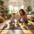 STACTCUTE 6pcs 1-3, 6-12-18 1st Press and Go Animal Toy Cars for Toddlers Baby Push Go Battery-Free Long-Distance