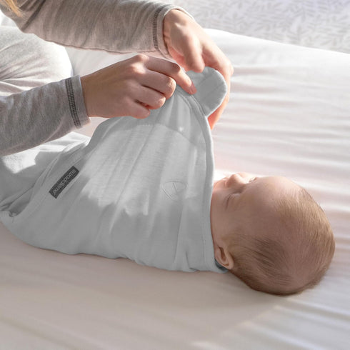 100% 3-6 14-18 lbs, 1.0 3-Pack, SwaddleMe by Ingenuity Original Swaddle, Cotton, Improves Sleep & Calms Startle Reflex