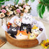 9 Pcs Mini Stuffed Keychains - 3.15 Inch Small Plush Bulk Ornaments for Kids Birthday Party Favors and Gifts