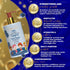 10 fl.oz. BABY HAIR - Blueberry Mineral Kids Shampoo/Body Wash, Sulfate-Free Kids Tearless Shampoo and Body Wash