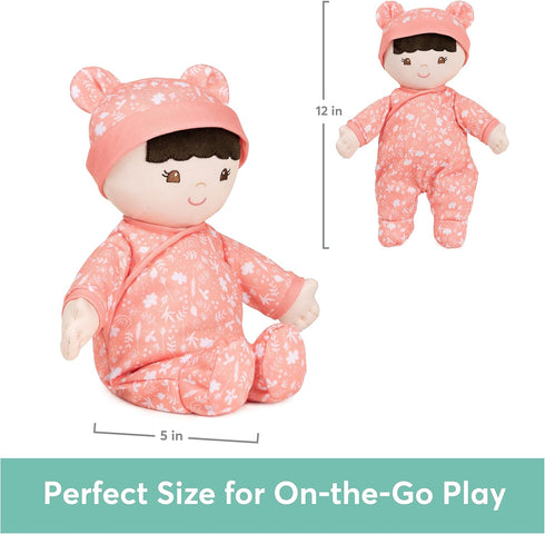 GUND Baby Poppy Sustainable Plush Doll Made from Recycled Materials for Babies and Newborns, 12”