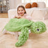 Toys,30" IKASA Giant Sea Turtle Stuffed Animal Plush Toy,Big Large Jumbo Soft Cute Huge Size Fat Fluffy Plushy