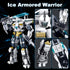 Ice Warrior Mech Building Set, City Protector Battle Model for Adults Boys 8+, Creative Action Robot Gifts (561 Pcs)