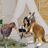 Jet Creations Life 3-PK Inflatable Toy: Kangaroo, Kiwi Bird, Alligator for Kids and Adults