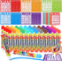 Crtiin 148 Pack Game Cards and Dot Daubers Set Includes 100 Bingo