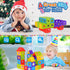 FUBAODA Building Blocks for Toddlers & Kids, 180 Pcs Toy Building Sets, STEM Interlocking Building Toys