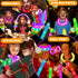 Woplagyreat 6 Light Up Party Favors Supplies,Bulk Glow Sticks Kids Pcs Pop Tubes Toys, Christmas Birthday Gifts