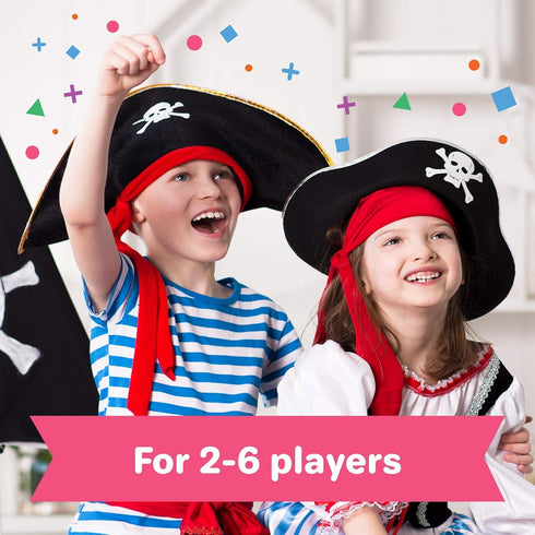 Pirate Roll - Toddler Board Games for Kids, Preschool Games for 3 and 4 Year Olds