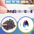 500pc Fidget Toys For Teen Boys Adult, Metal Cool Gadgets Gift Quiet Office Desk Sensory Stress Fidgets Beads Balls