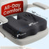 5 Tailbone STARS UNITED Seat Cushion - Memory Foam Chair Cushion for Pain Relief - Ergonomic Support for Coccyx