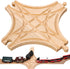 CroBlissful Wooden Train Track Accessories, Forked Wooden Train Tracks Expansion Multi Way