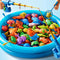 LILYBUDS Magnetic Fishing Pool Toys Game for Kids Toddlers 3-5 4-8, Fishing Water