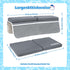Elbow Set, 1.5 Elbow UNEEDE Baby Bath Kneeler and Rest Pad Thick Memory Foam Bath Kneeling Pad with Support, Bathtub