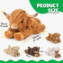 5PC 1 Mommy 4 3-8, Highland Cow Stuffed Animals with Babies Inside, Highland Cow Plush & Surprise Babies, Cute Soft