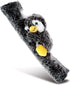 DolliBu Black Penguin Plush Car Seatbelt Cover, Soft Fluffy Cushion Support for Safety Seat Belt Strap