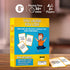 BRAVEBUG You Laugh You Lose Game - Funny Charades Kids Games - Board Games for Kids & Teens - Try Not to Laugh