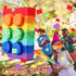 Hollowfly 20 Inches Large Piata for Birthday Party with a Blindfold and Bat Piata Birthday Party Decorations for Kids