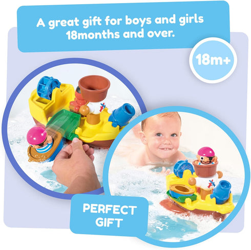 Toomies Pirate Ship Bath Toy for Kids