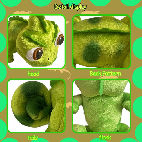 Lizard Plush Shoulder Magnet Stuffed Animal Toys, Cute Plushies Present for Boys, Girls, Kids Fans