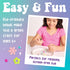 5 6+) Creativity for Kids Beaded Flower Bracelet Making Kit | DIY Jewelry Craft Kit for Girls | Create Colorful Beaded