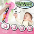 LIGHTDESIRE 3 6 12 Tummy Baby Toys Musical Caterpillar,Infant Toys Stuffed Animals Months Sensory Toys with Ruler