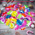 Goodangie00 50 Packs Rainbow Mini Pop Octopus Fidget Keychain GiftSmall Christmas Party Fidgets Favors Bubble Anxiety
