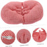 SHOWERORO U-Shaped Pregnancy Pillow for Comfort and Support Multifunctional Rest Cushion for Side Sleeping and Back