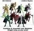 BOZOBO 8pcs 13 13 Set Style3D 13-Action Action Figures Assembly RequiredDIY Multi-Colored Titan Action Figure