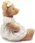 Oitscute Big Baby Teddy Bear with Cloth - Cute Stuffed Animal Soft Plush Toy 25" (White & Brown)