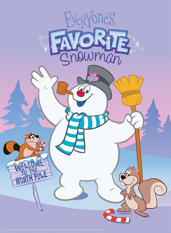 Ceaco - Frosty The Snowman - 100 Piece Holiday Jigsaw Puzzle, Everyone’s Favorite Snowman.