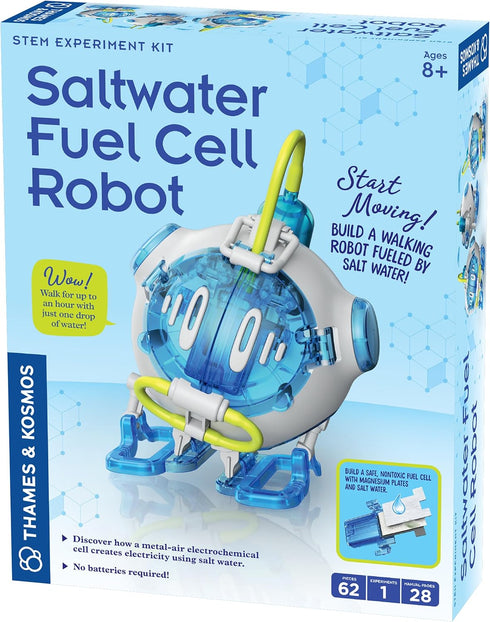 Thames & Kosmos Saltwater Fuel Cell Robot STEM Experiment Kit | Build