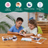 BONNYCO 3D Puzzles for Kids Toys Pack 8 - Educational Jungle Animals 3D Puzzle for Boys and Girls, Birthday Gifts