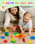 Montessori Toys for 1-3 Years Old Boys Girls, Wooden Sensory Toys for Ages 2-4, Toddler Learning Activities